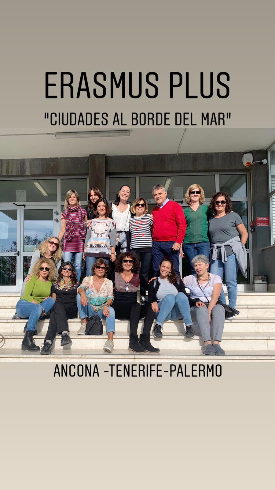 DOCENTI DA TENERIFE E PALERMO AL SAVOIA-BENINCASA PER IL PROGETTO ERASMUS SULLE TRE CITTÀ DI MARE