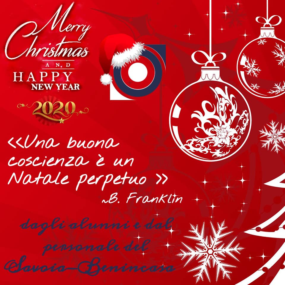 Buone Feste e arrivederci al 2020