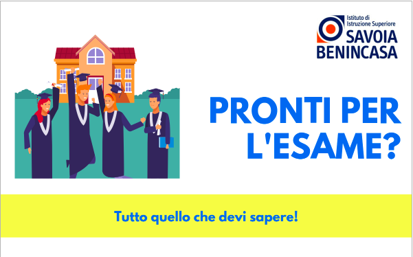 PRONTI PER L'ESAME? L'INFOGRAFICA CON TUTTE LE INFORMAZIONI UTILI