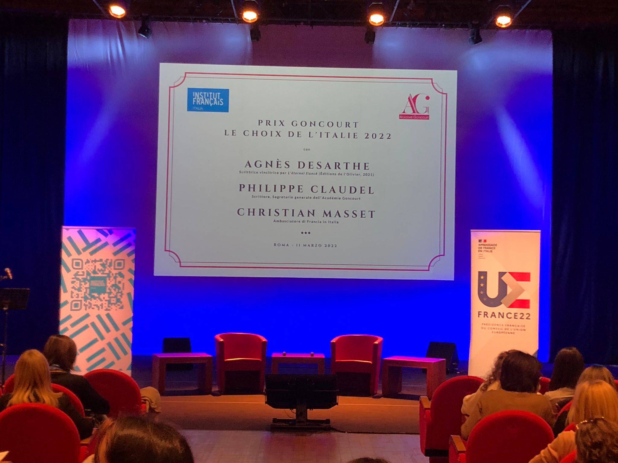 Due nostre studentesse in giuria a Roma al premio letterario “Prix Goncourt, la scelta dell’Italia”